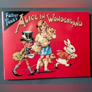 Vintage Alice in Wonderland Father Tucks’s miniature book Shackman & Co like new